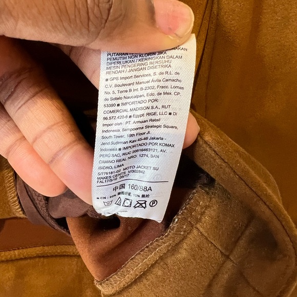 Old navy size small brown polyester jacket… - Picture 8 of 8